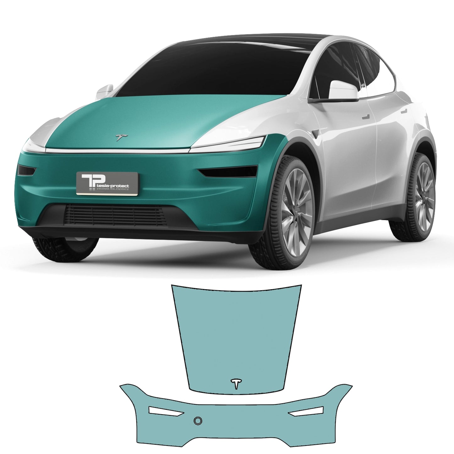 Model Y "Juniper" Frontkit Regular – Kit PPF per la parte anteriore del veicolo